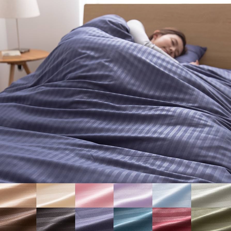 Amazon｜Niceday (ナイスデイ) 布団カバー 4点セット ダブル (掛け布団